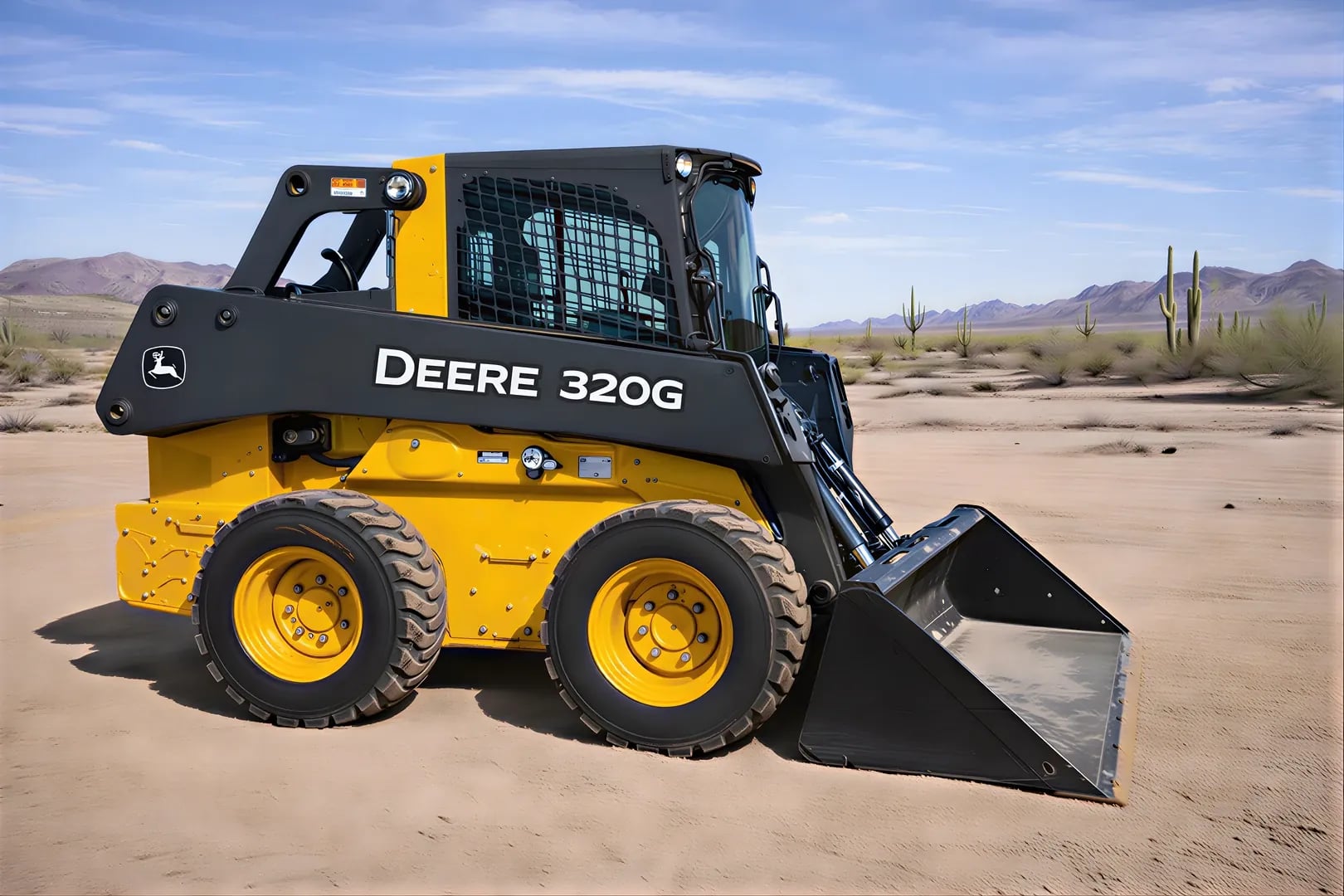 Minicargador MAOB en operación para trabajo en espacios reducidos